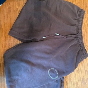 Aritzia Brown Sweatpants